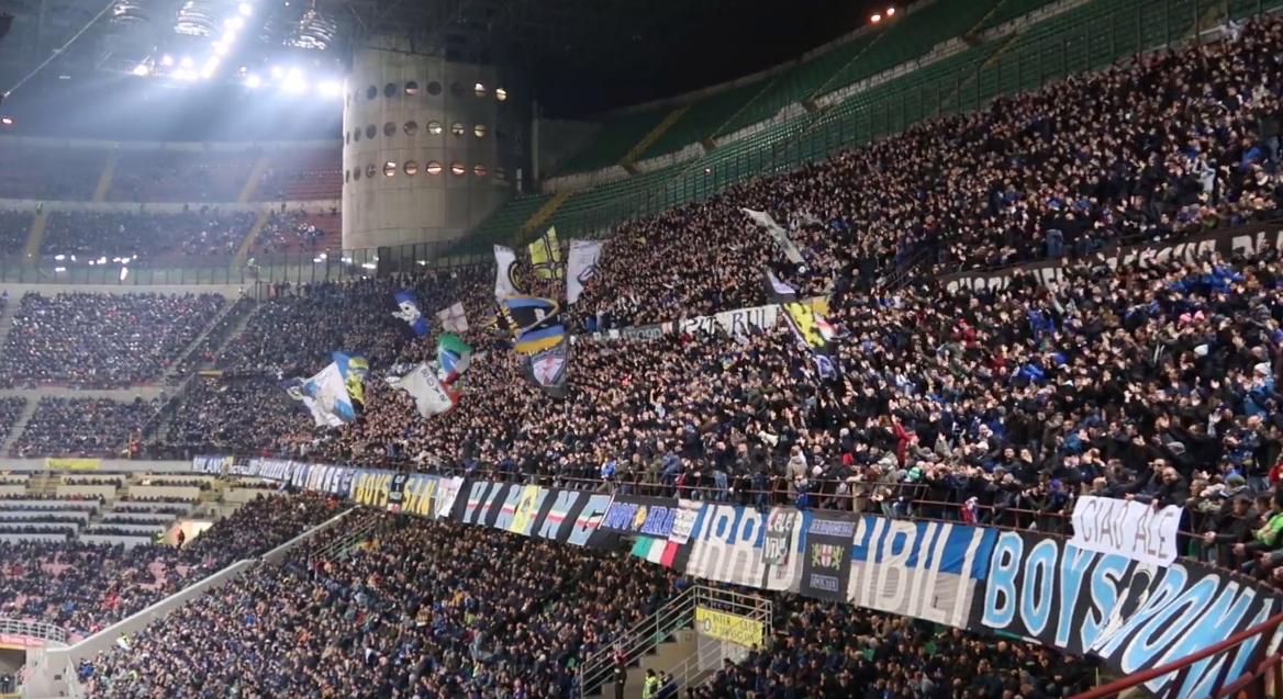 國米主場球票再次售罄，但北看臺球迷推遲30分鐘入場抗議安保太嚴