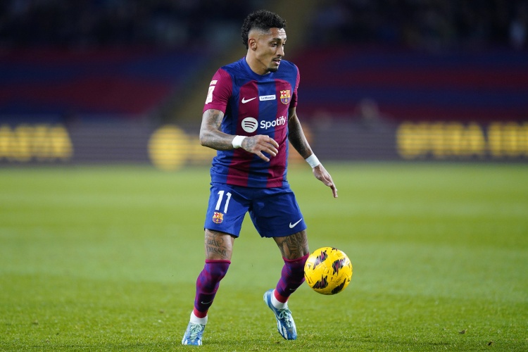 14勝2平，巴薩在拉菲尼亞進(jìn)球的比賽中保持不敗