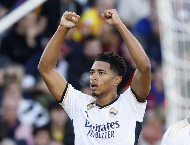 20歲的貝林厄姆在歐冠出場33次，在歐冠史上U21球員中僅次于小法